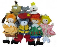 Набор перчаточных кукол "Кот в сапогах" - fgospostavki.ru - Белово