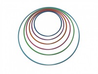 Обруч гимнастический стальной окрашенный утяжеленный (900 миллиметров, 1050 грамм) - fgospostavki.ru - Белово