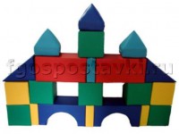 Мягкий модуль-конструктор "Городок" (21 элемент) - fgospostavki.ru - Белово