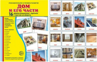 Демонстрационные карточки "Дом и его части" - fgospostavki.ru - Белово