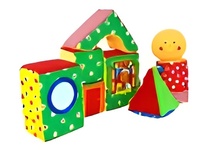 Развивающая игрушка для детей с нарушением зрения "Конструктор Колобок" - fgospostavki.ru - Белово