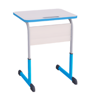 Парта SMARTY KEY одноместная регулируемая по высоте с антивандальной кромкой - fgospostavki.ru - Белово