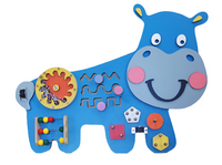 Бизиборд «Добрый бегемот» - fgospostavki.ru - Белово