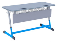 Парта NOMAD двухместная регулируемая по высоте - fgospostavki.ru - Белово