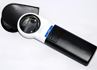 Лупа карманная с подсветкой (10х) - fgospostavki.ru - Белово