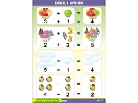 Таблица демонстрационная "Сложение и вычитание" (винил 70x100) - fgospostavki.ru - Белово