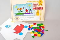 Игровой набор Фребеля "Конструктор плоскостной-1" (Серия "Эксперимент") - fgospostavki.ru - Белово