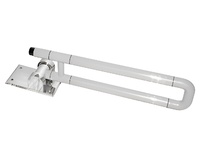 Поручень откидной с антибактериальным покрытием (белый) - fgospostavki.ru - Белово