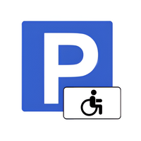 Знак "Парковка для инвалидов" - fgospostavki.ru - Белово