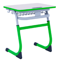 Парта SMARTY одноместная регулируемая по высоте с антивандальной кромкой - fgospostavki.ru - Белово