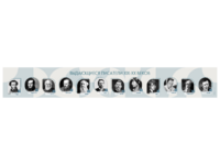 Стенд-лента "Выдающиеся русские писатели" - fgospostavki.ru - Белово