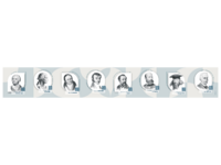 Стенд-лента "Выдающиеся ученые-химики" - fgospostavki.ru - Белово