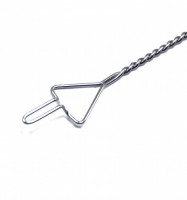 Зонд постановочный Клювик короткий на витой ручке с колечком - fgospostavki.ru - Белово