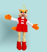 Ростовая кукла "Кошка" - fgospostavki.ru - Белово