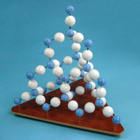 Модель демонстрационная - Кристаллическая решетка диоксида кремния - fgospostavki.ru - Белово