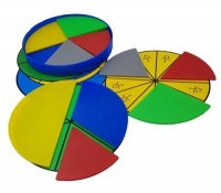 Части целого на круге. Простые дроби - fgospostavki.ru - Белово