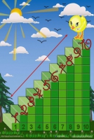 Интерактивная таблица на магнитах "Лесенка для счета" - fgospostavki.ru - Белово