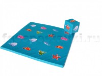 Игровой мат "Море" с кубиком - fgospostavki.ru - Белово