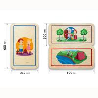 Набор стеновых панелей «Мои увлечения - Любимые занятия» - fgospostavki.ru - Белово