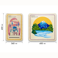 Набор стеновых панелей «Памятные места России - Казань, Камчатка» - fgospostavki.ru - Белово