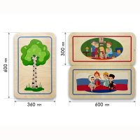 Набор стеновых панелей «Символы России - Традиции» - fgospostavki.ru - Белово