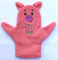 Кукла-рукавичка "Поросенок Нуф-нуф" - fgospostavki.ru - Белово