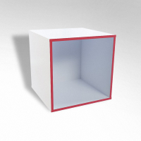 Открытая настенная полка-секция ТР1 ЛДСП  - fgospostavki.ru - Белово