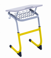 Парта одноместная регулируемая по высоте (наклонная столешница) - fgospostavki.ru - Белово