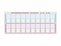 Панно "Объекты, предназначенные для демонстрации последовательного пересчета от 0 до 10; от 0 до 20" + комплект тематических магнитов - fgospostavki.ru - Белово