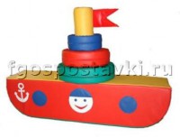 Модуль-конструктор "Пароход" (5 элементов) - fgospostavki.ru - Белово