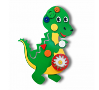 Бизиборд «Малыш-крокодил» - fgospostavki.ru - Белово