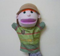Кукла "Веселый рассказчик" Пожарный - fgospostavki.ru - Белово