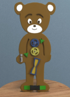 Бизиборд «Медвежонок» - fgospostavki.ru - Белово