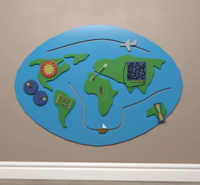 Бизиборд «Планета Земля» - fgospostavki.ru - Белово