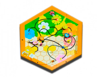 Бизиборд «Пчелиные соты №3» - fgospostavki.ru - Белово