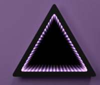 Светозвуковая панель «Бесконечность треугольник» - fgospostavki.ru - Белово