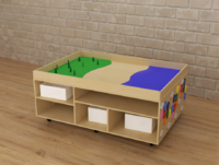 STEAM Многофункциональный стол Море, суша и лес - fgospostavki.ru - Белово