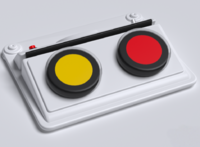 Игровой коммуникатор 2-х кнопочный со вставкой - fgospostavki.ru - Белово