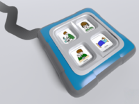 Игровой коммуникатор 4-х кнопочный №3 - fgospostavki.ru - Белово