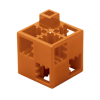 Кубик-основание коричневый 20х20 Artec - fgospostavki.ru - Белово