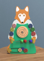 Бизиборд «Хитрая лиса» - fgospostavki.ru - Белово