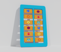 Игровая панель «Дорожные знаки»  - fgospostavki.ru - Белово