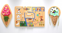 Комплект бизибордов «Фабрика мороженого» - fgospostavki.ru - Белово