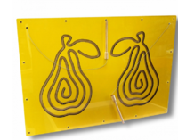 Межполушарная доска №21 желтая - fgospostavki.ru - Белово