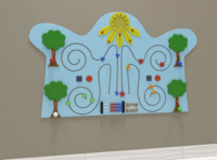 Настенная панель «Счет, фигуры, цвета» - fgospostavki.ru - Белово