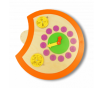 Настенный игровой модуль в виде части гусеницы-времени - fgospostavki.ru - Белово