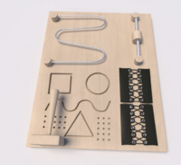 Настенная панель для эрготерапии - fgospostavki.ru - Белово