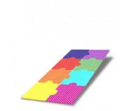 Настенная панель «Разноцветные пазлы» - fgospostavki.ru - Белово