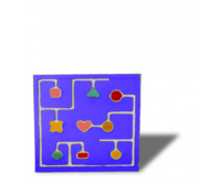 Развивающая панель для изучения движения фигур - fgospostavki.ru - Белово