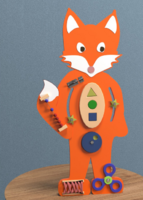 Бизиборд «Мудрая лиса» - fgospostavki.ru - Белово